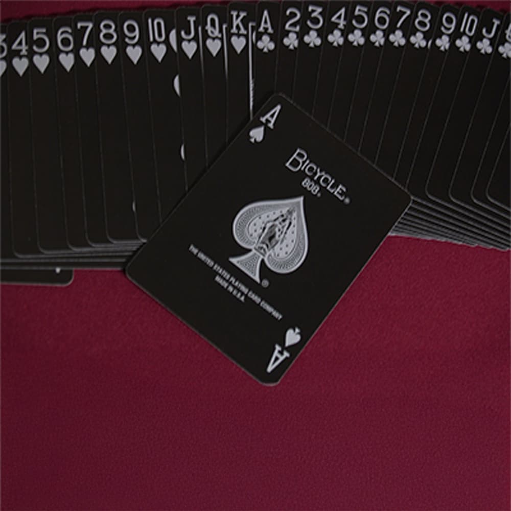 Skull Playing Cards - (Silver)