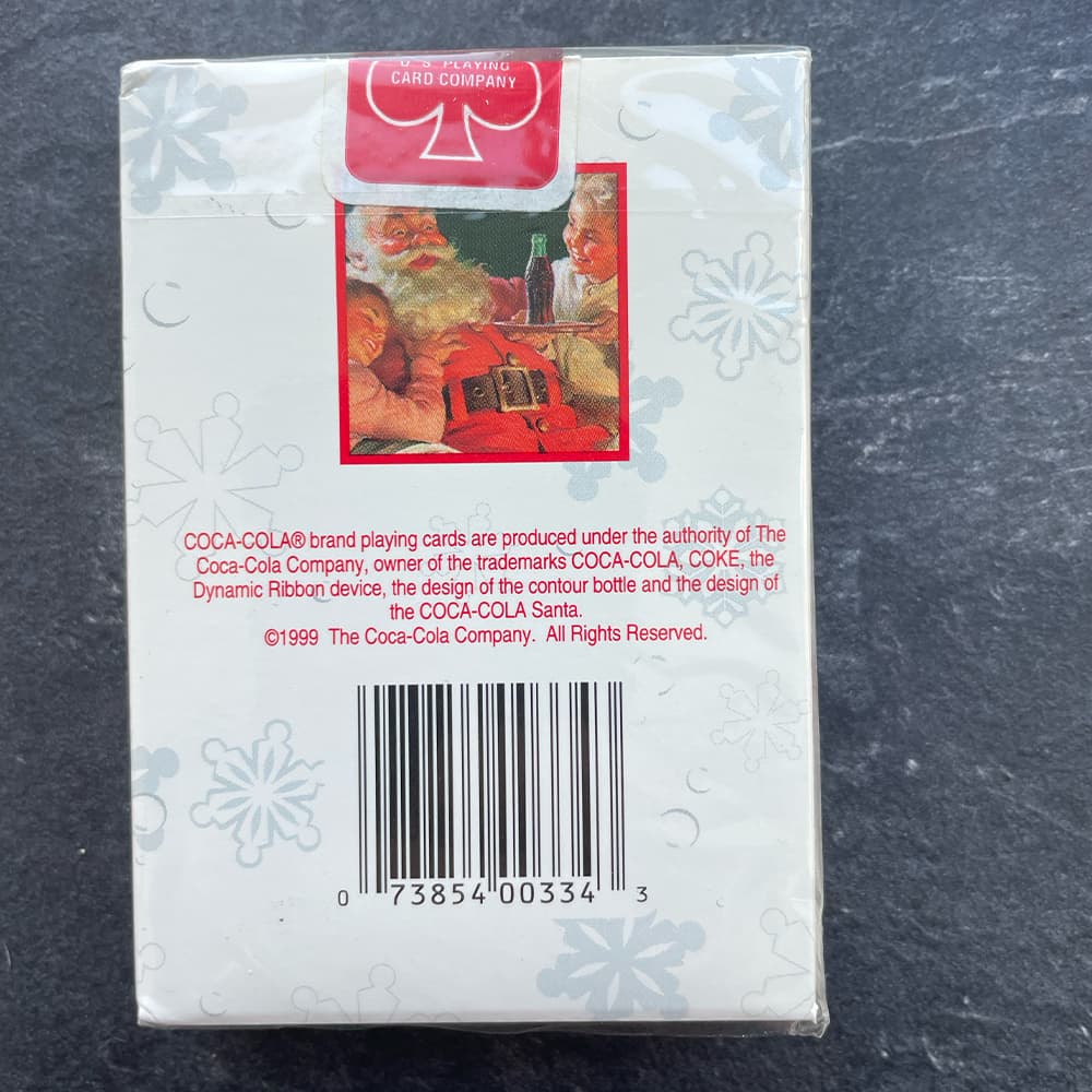 Coca-Cola (Coke) Santa (1999) Playing Cards (Vintage)