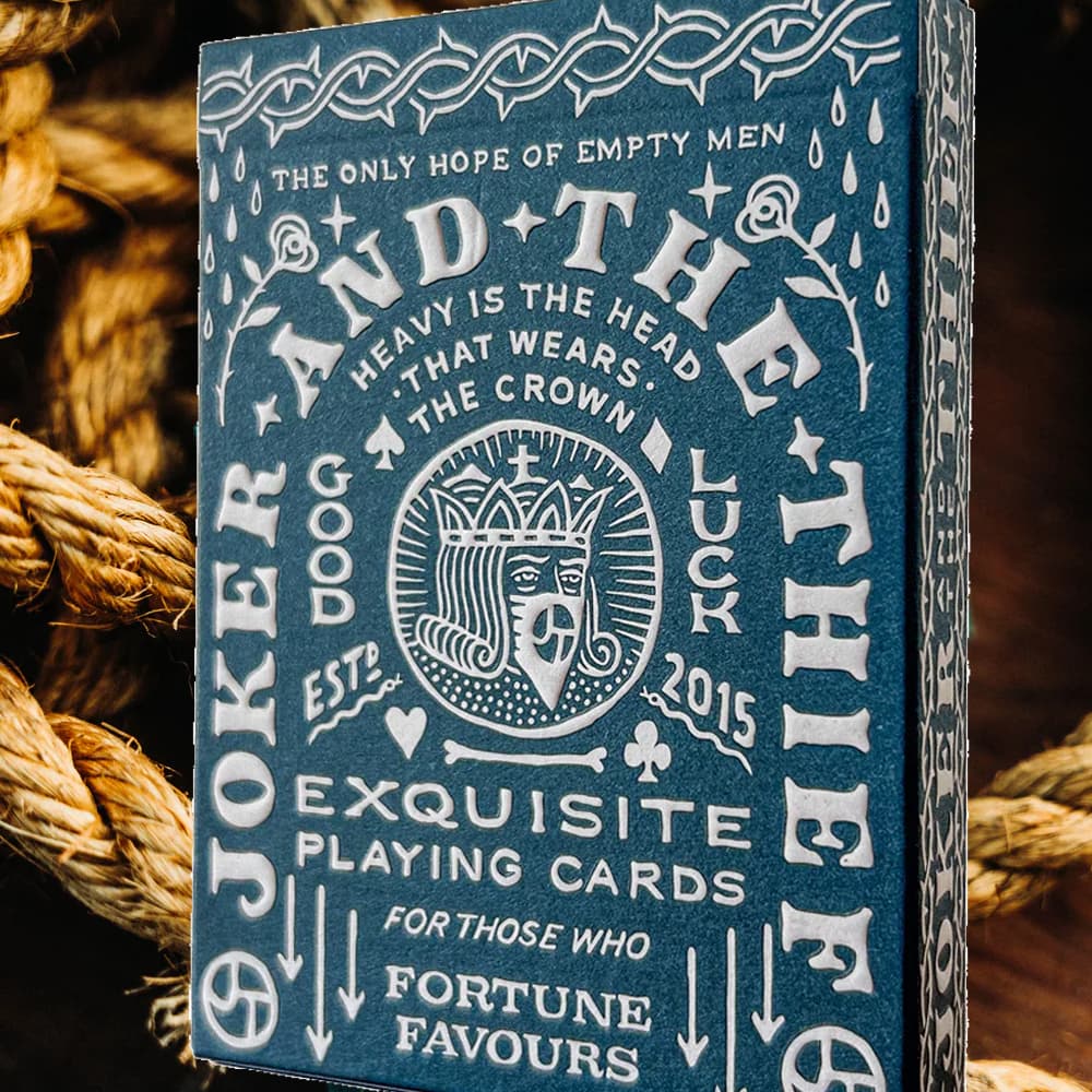 Crown Playing Cards (Blue)