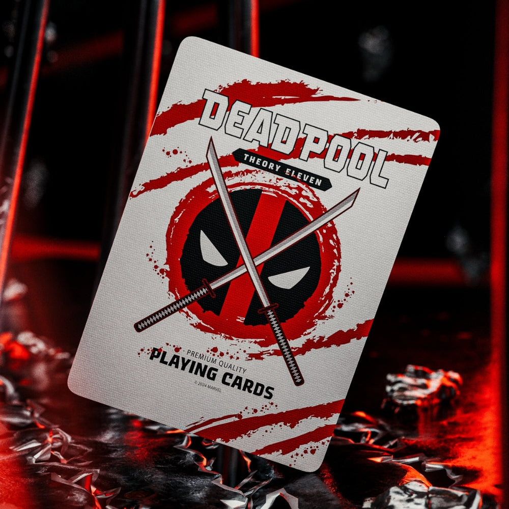 Deadpool playing cards from theory 11
