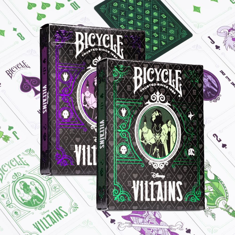 Disney Villains Inspired Playing Cards