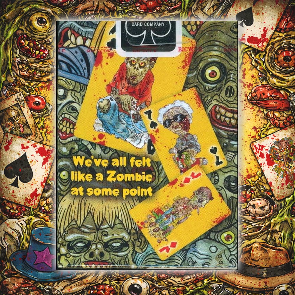 Everyday Zombies Playing Cards