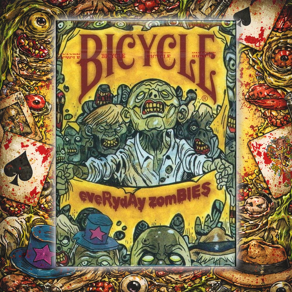 Everyday Zombies Playing Cards