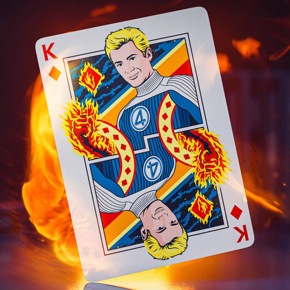 Fantastic Four Playing Cards
