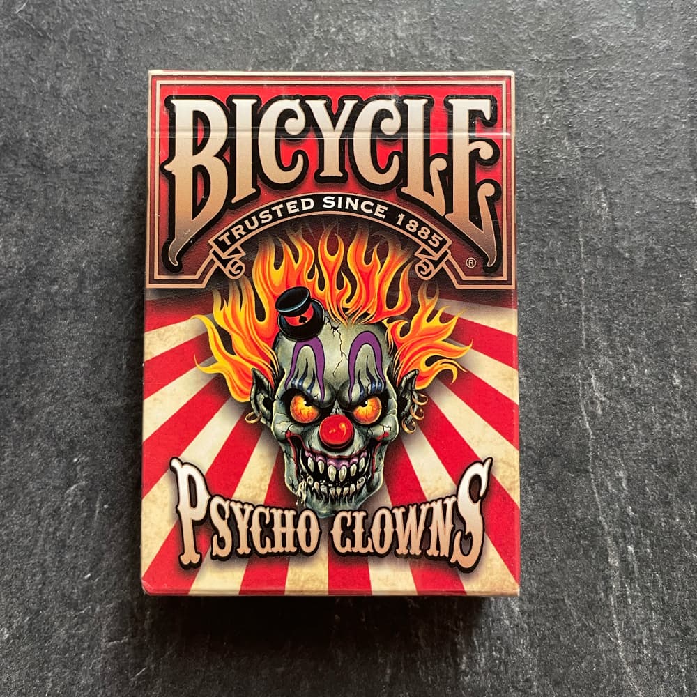 Bicycle Psycho Clowns Playing Cards