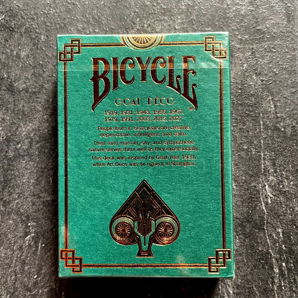 Goat Deco Playing Cards