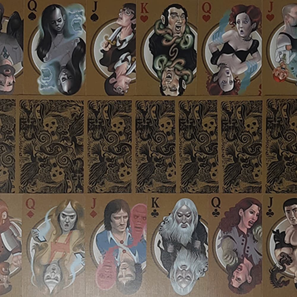 Haunted House Playing Cards