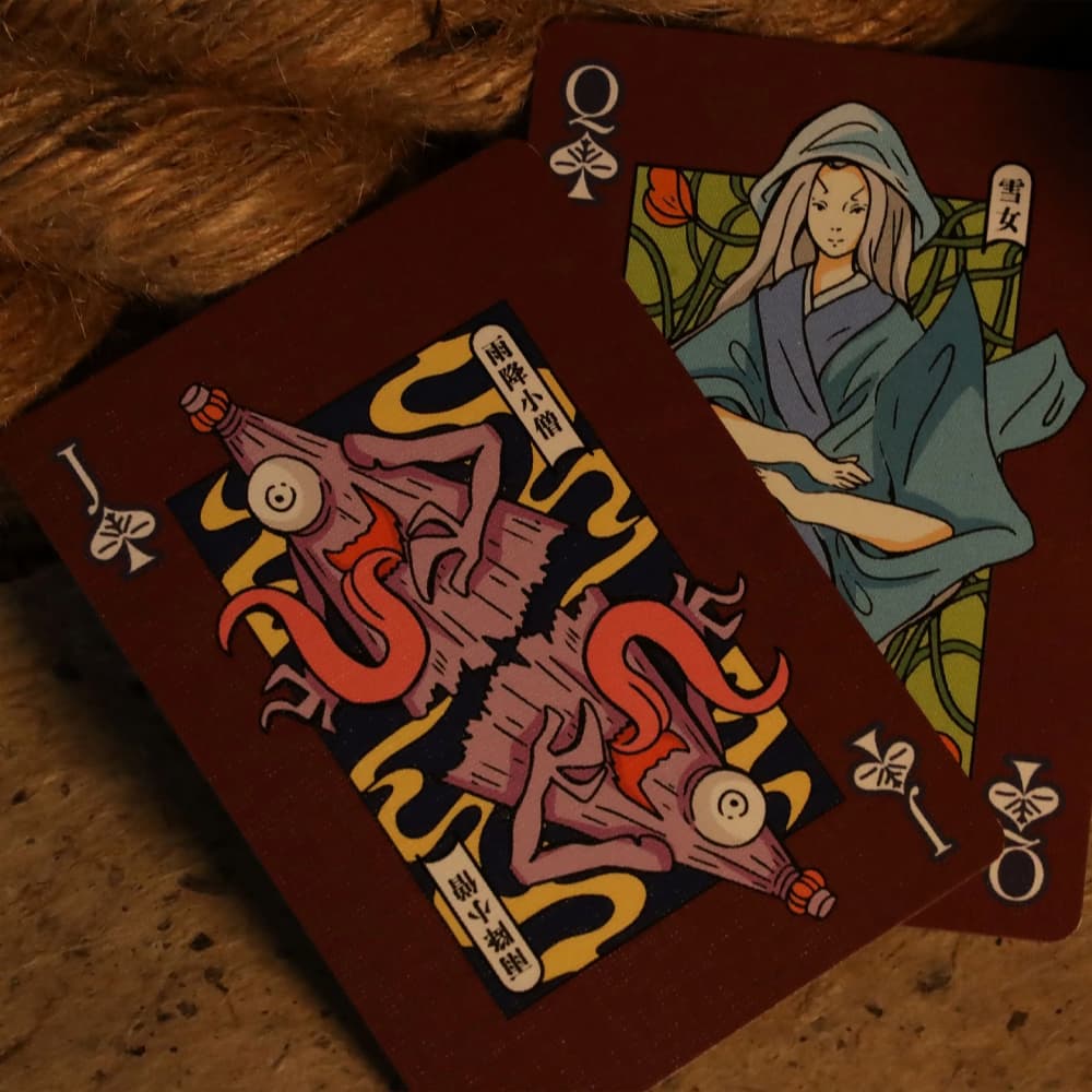 The Hyakki Yagyō (百鬼夜行) Playing Cards (Yokai Realm Edition)