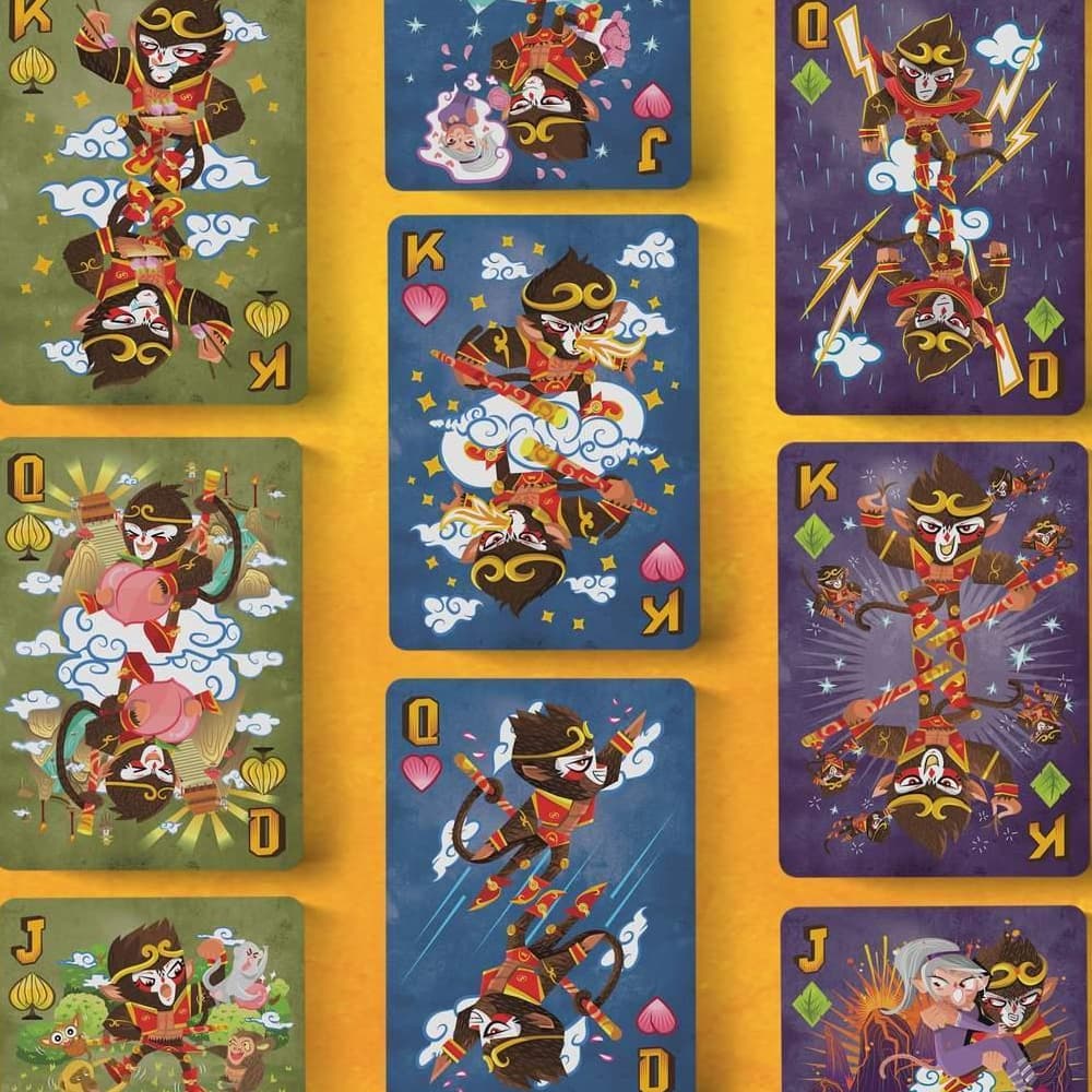 Bicycle Monkey King Playing Cards