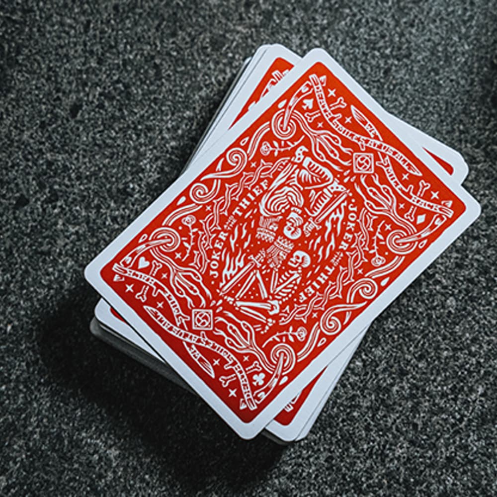 Crown Playing Cards (Red)