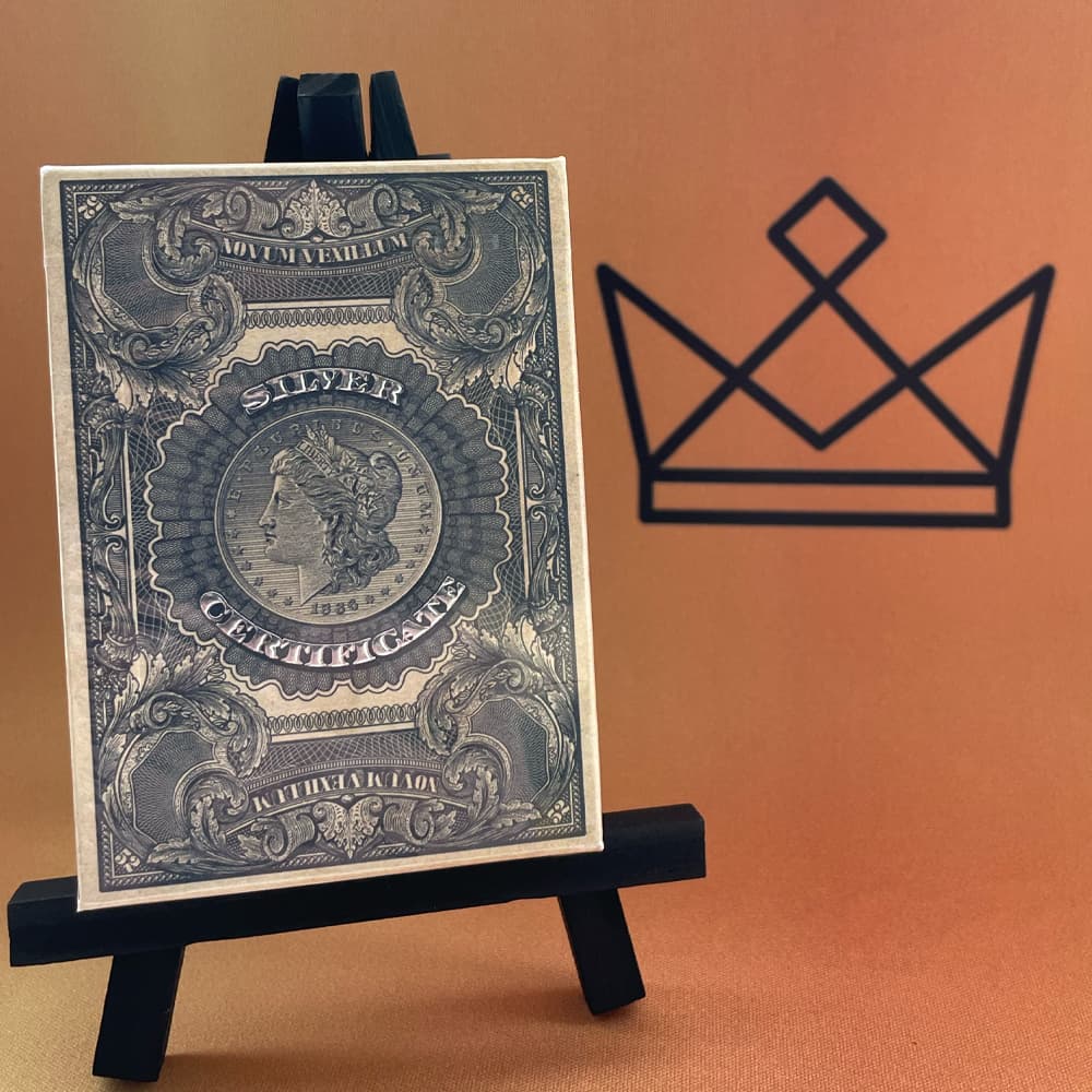 Federal 52 Silver Certificate Playing Cards