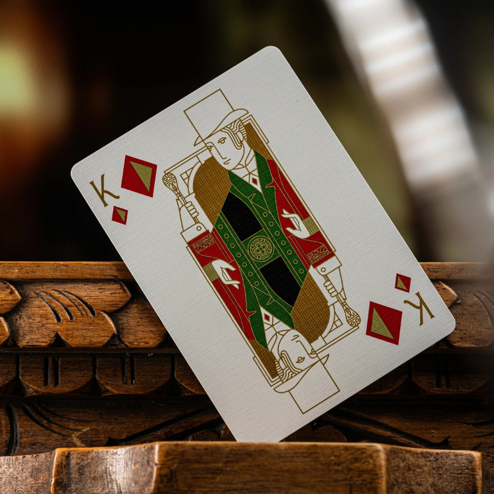 King of diamonds taken from a deck of Tavern on the green playing cards