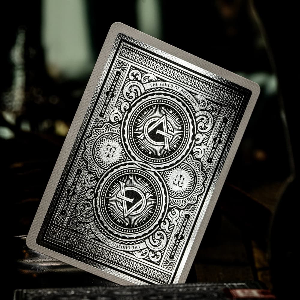 Artisan Playing Cards – Silver (08-24 Edition)