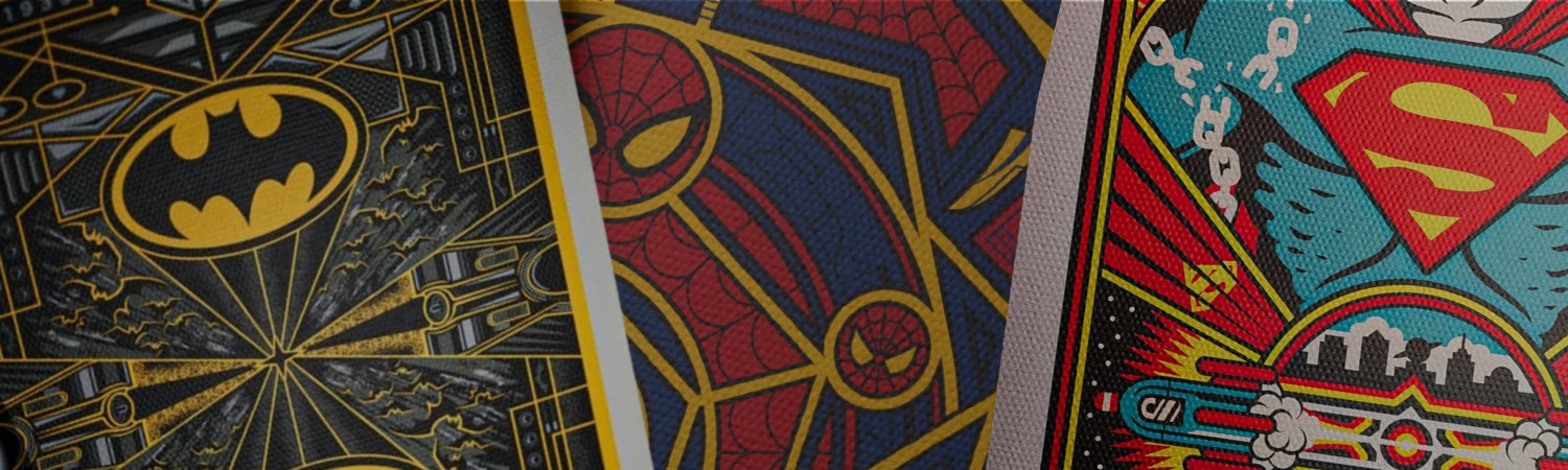 Comic Book Playing Cards