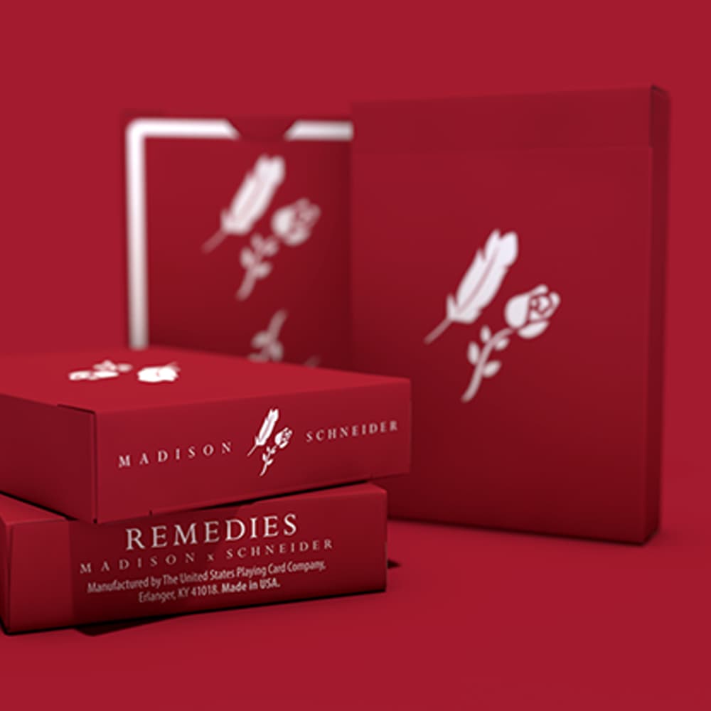 Black Roses Playing Cards