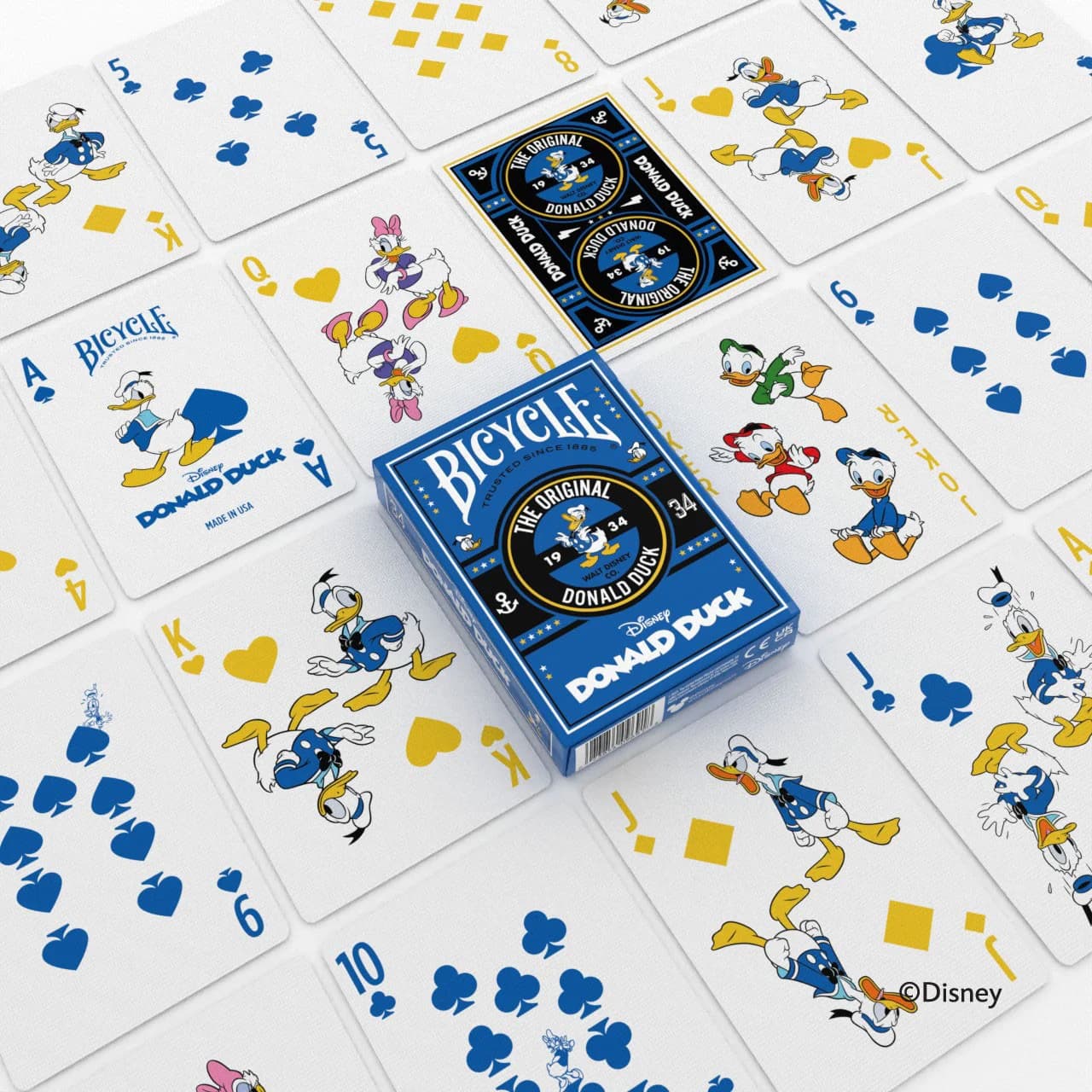 Donald Duck Playing Cards