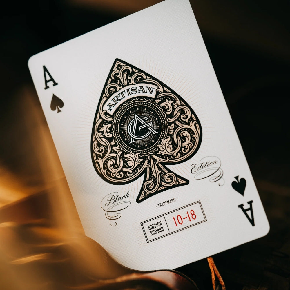 Artisan Playing Cards (Black edition)