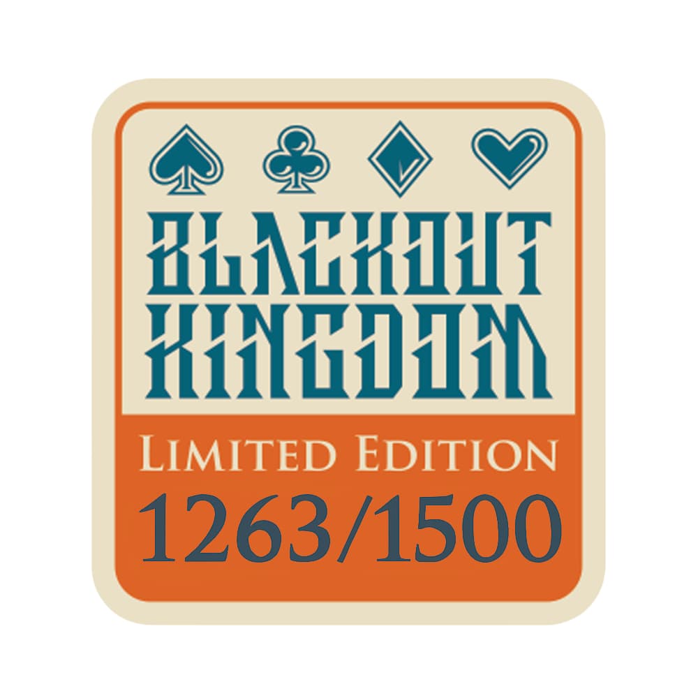 Blackout Kingdom Playing Cards – Light Shade Limited Edition