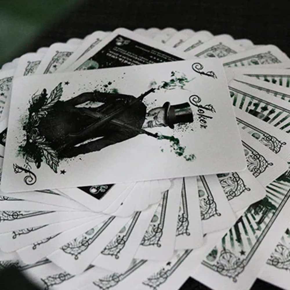 Bicycle Karnival Assassins – Green Edition | Limited Dark-Art Deck