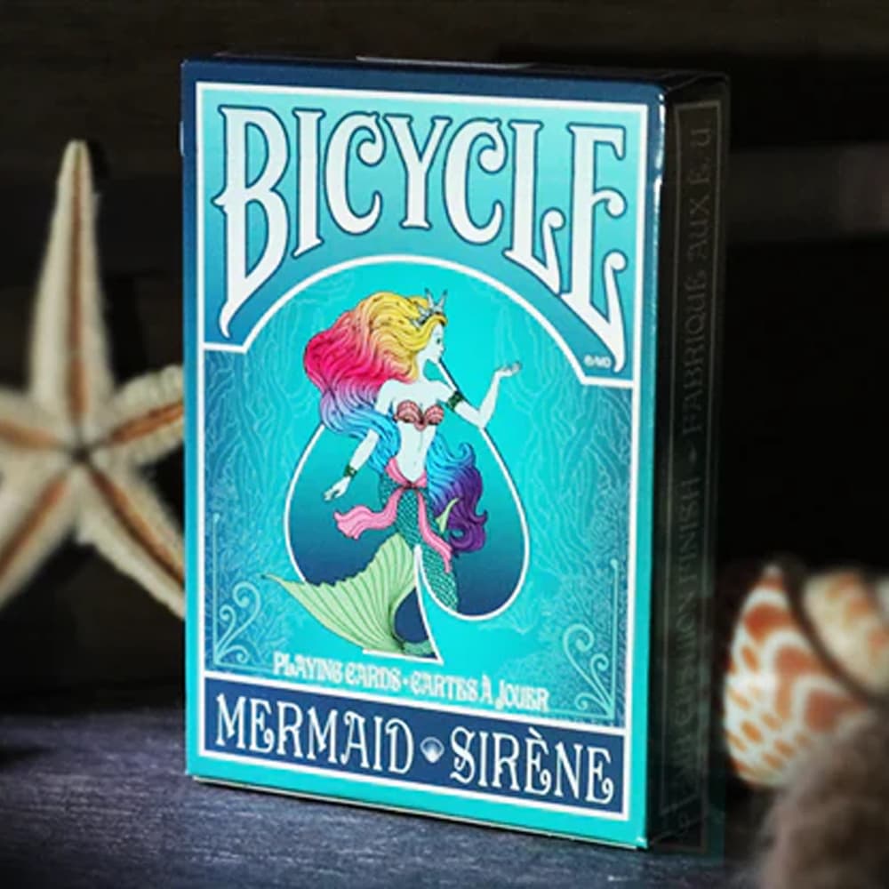 Bicycle Mermaid Playing Cards (Aqua Edition)