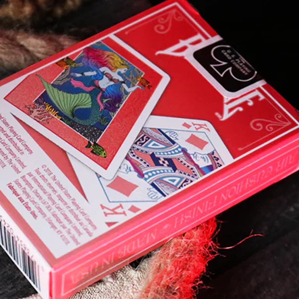 Bicycle Mermaid Playing Cards – Pink Edition