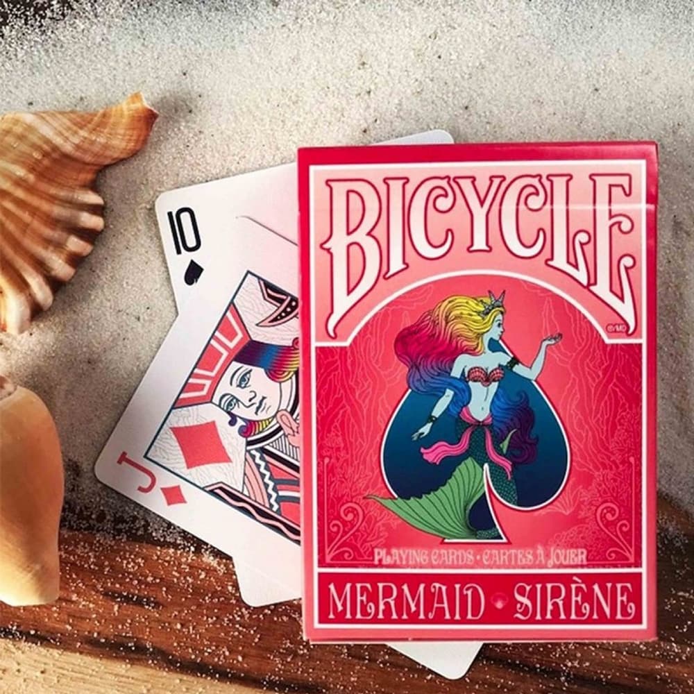 Bicycle Mermaid Playing Cards – Pink Edition