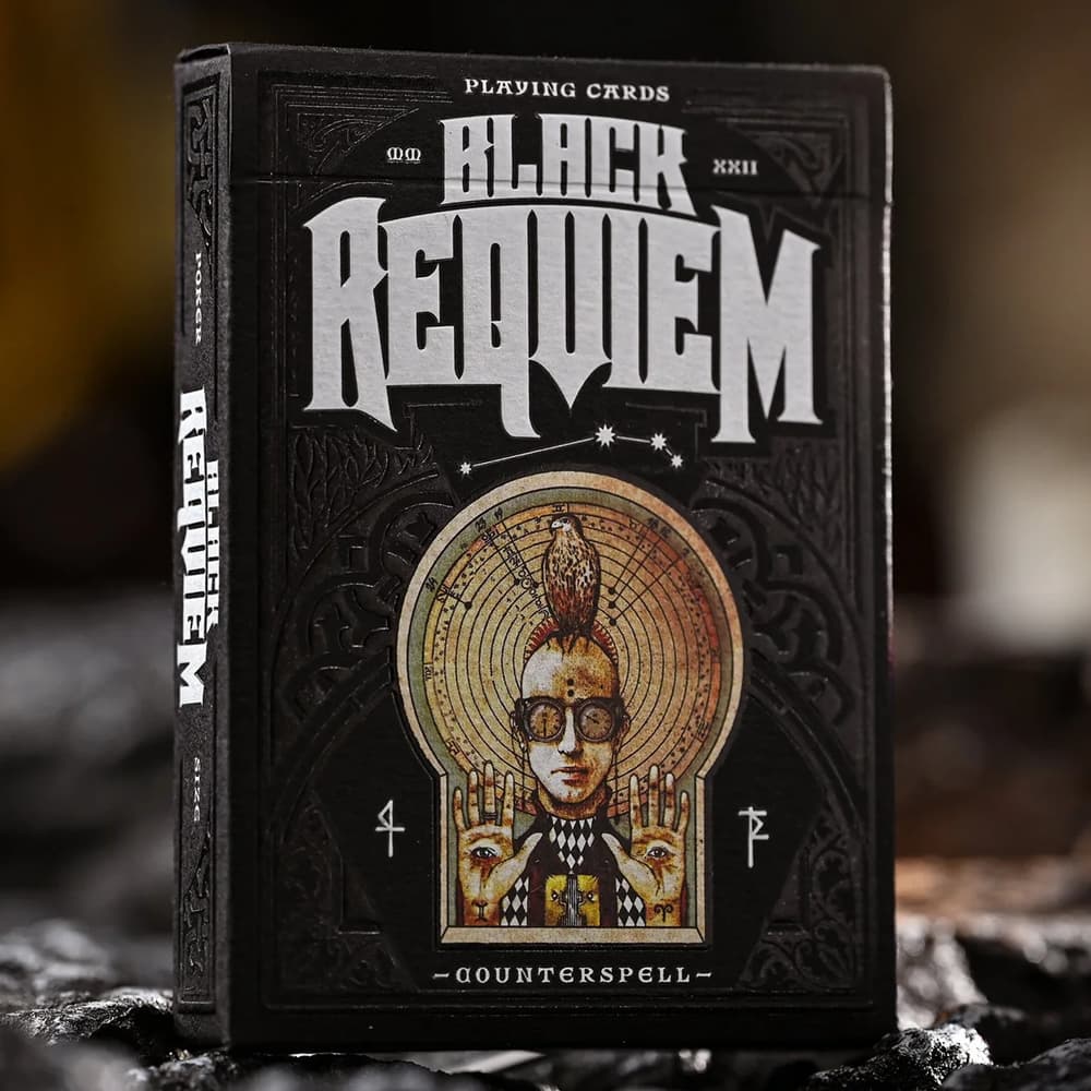 Black Requiem Playing Cards (Counterspell Edition)