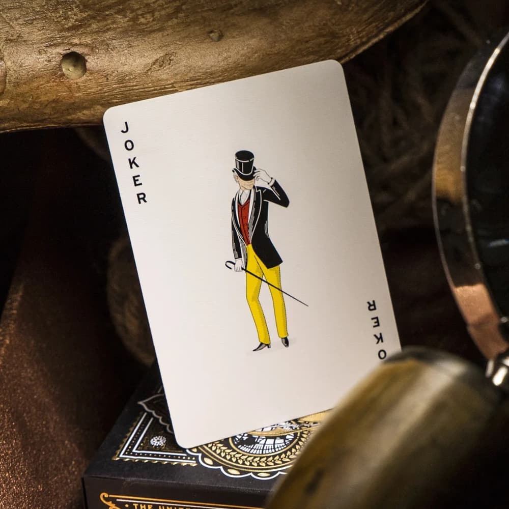 Tycoon Black Playing Cards