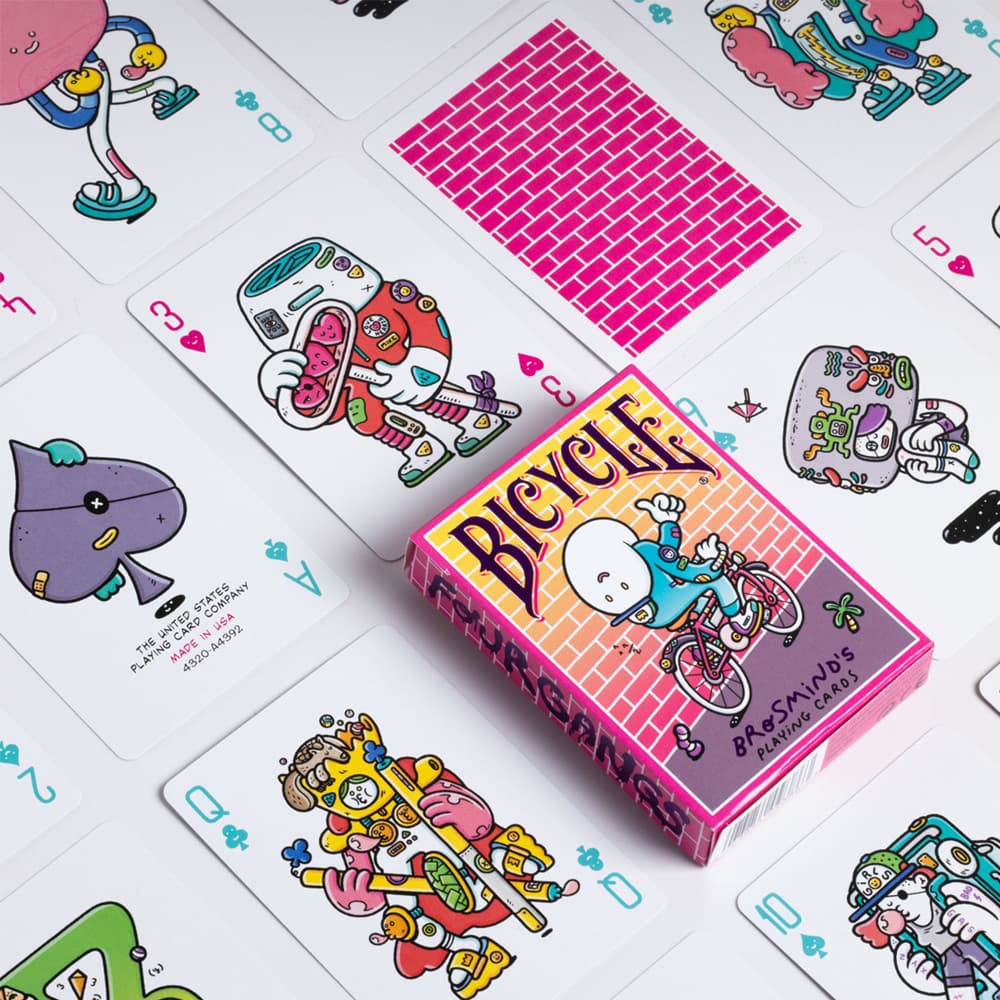 Bicycle Brosmind Four Gangs Playing Cards