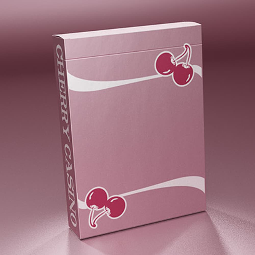 Cherry Casino Playing Cards (Flamingo Quartz Pink)