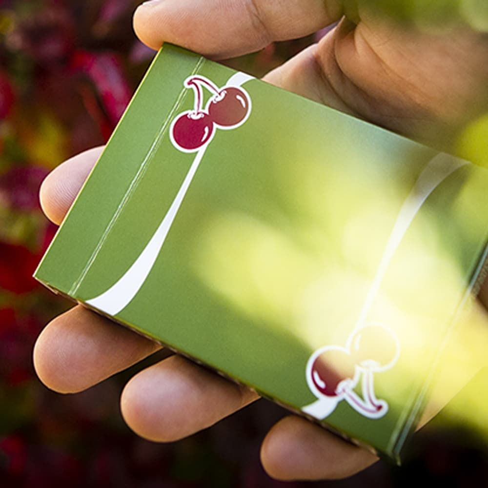 Cherry Casino Playing Cards (Sahara Green)