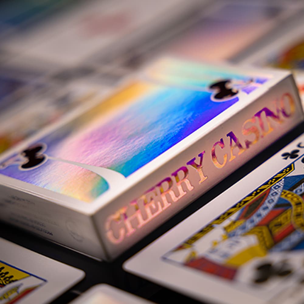 Cherry Casino Playing Cards (Sands Mirage Holographic)