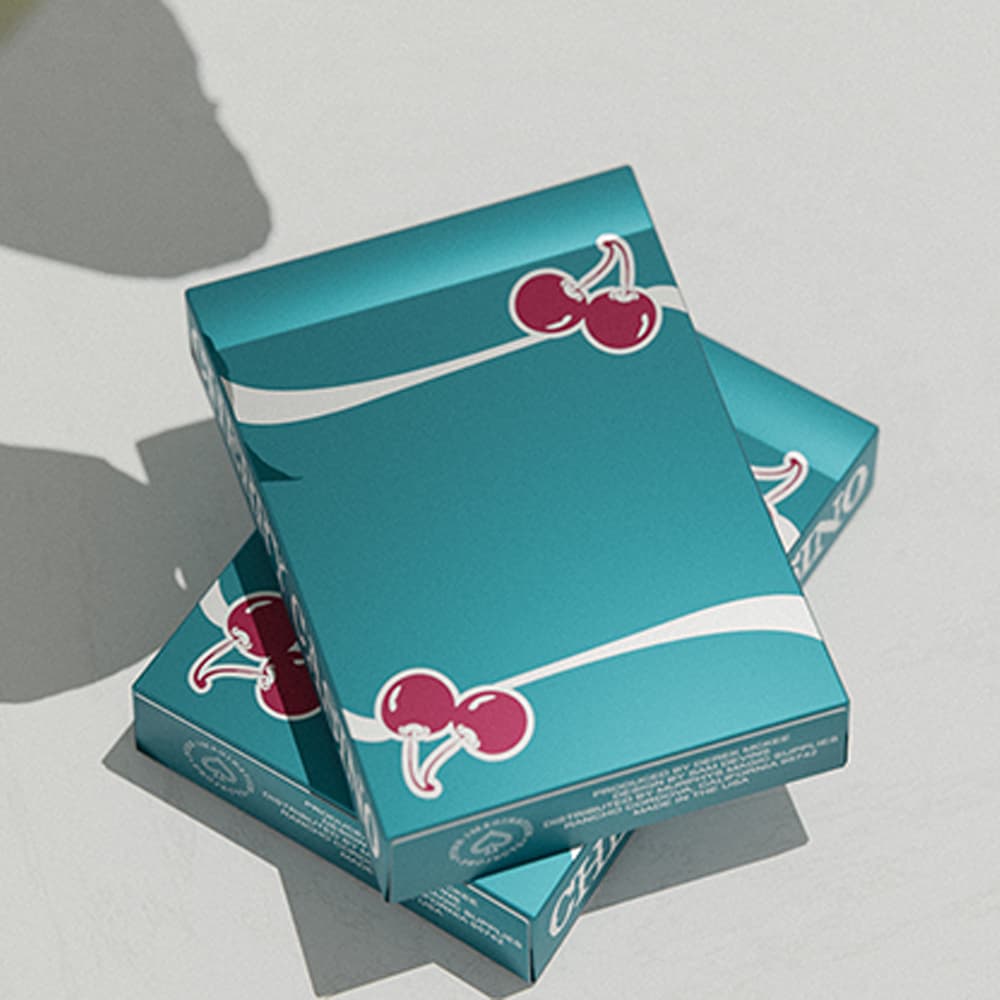Cherry Casino Playing Cards (Tropicana Teal)