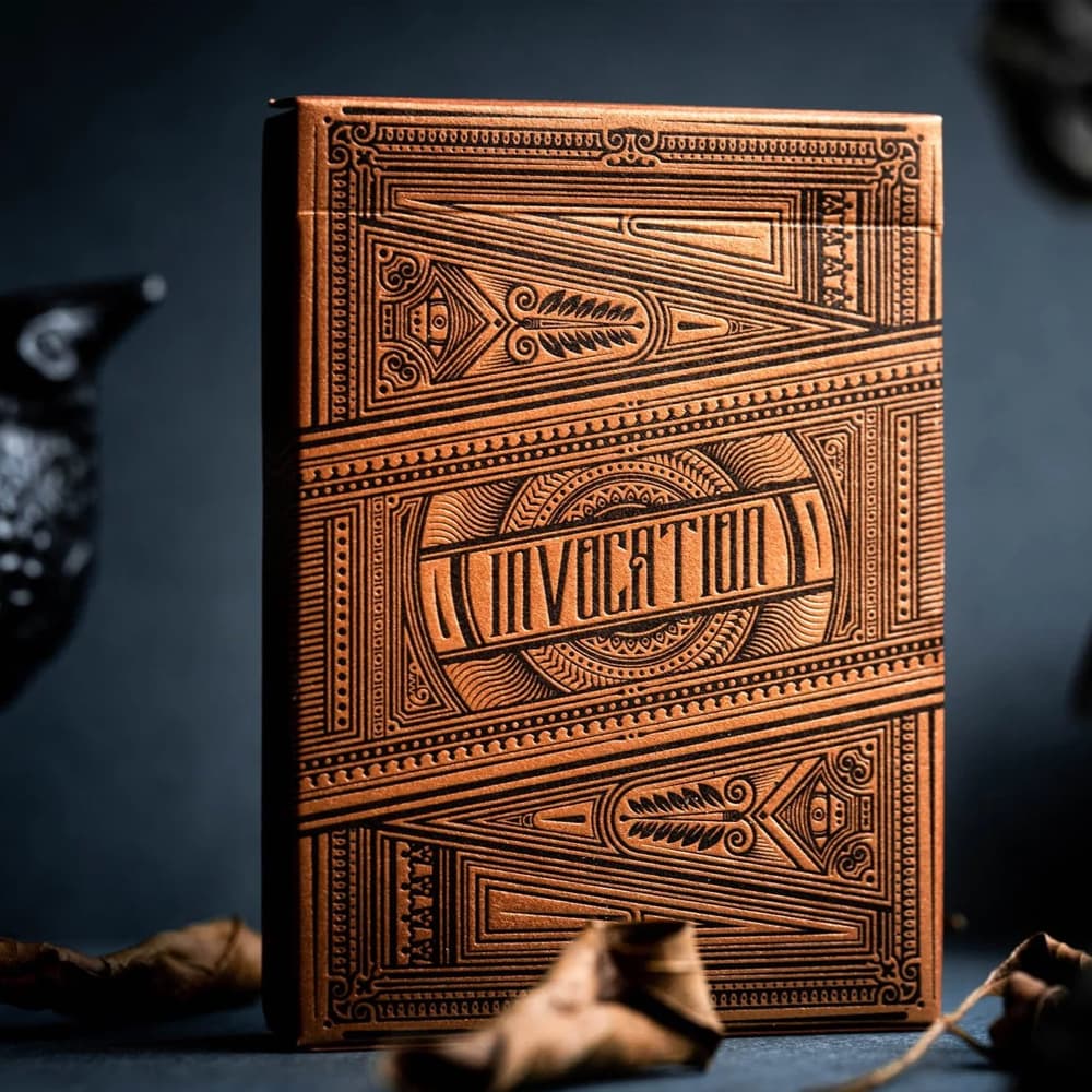 Copper Invocation Playing Cards