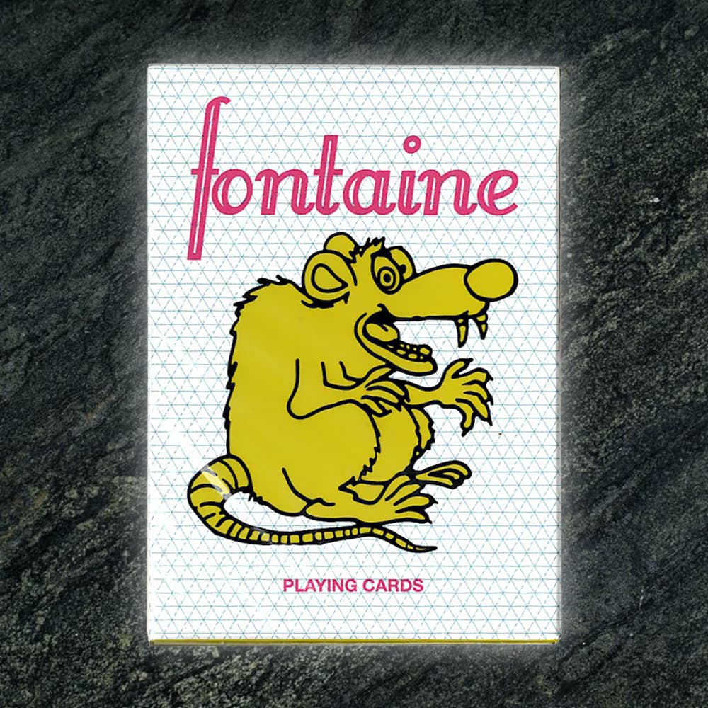 Crazy Rat Fontaine Playing Cards