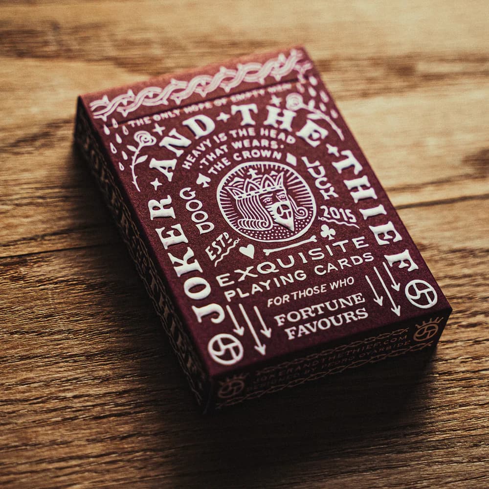 Crown Playing Cards (Royal Purple)