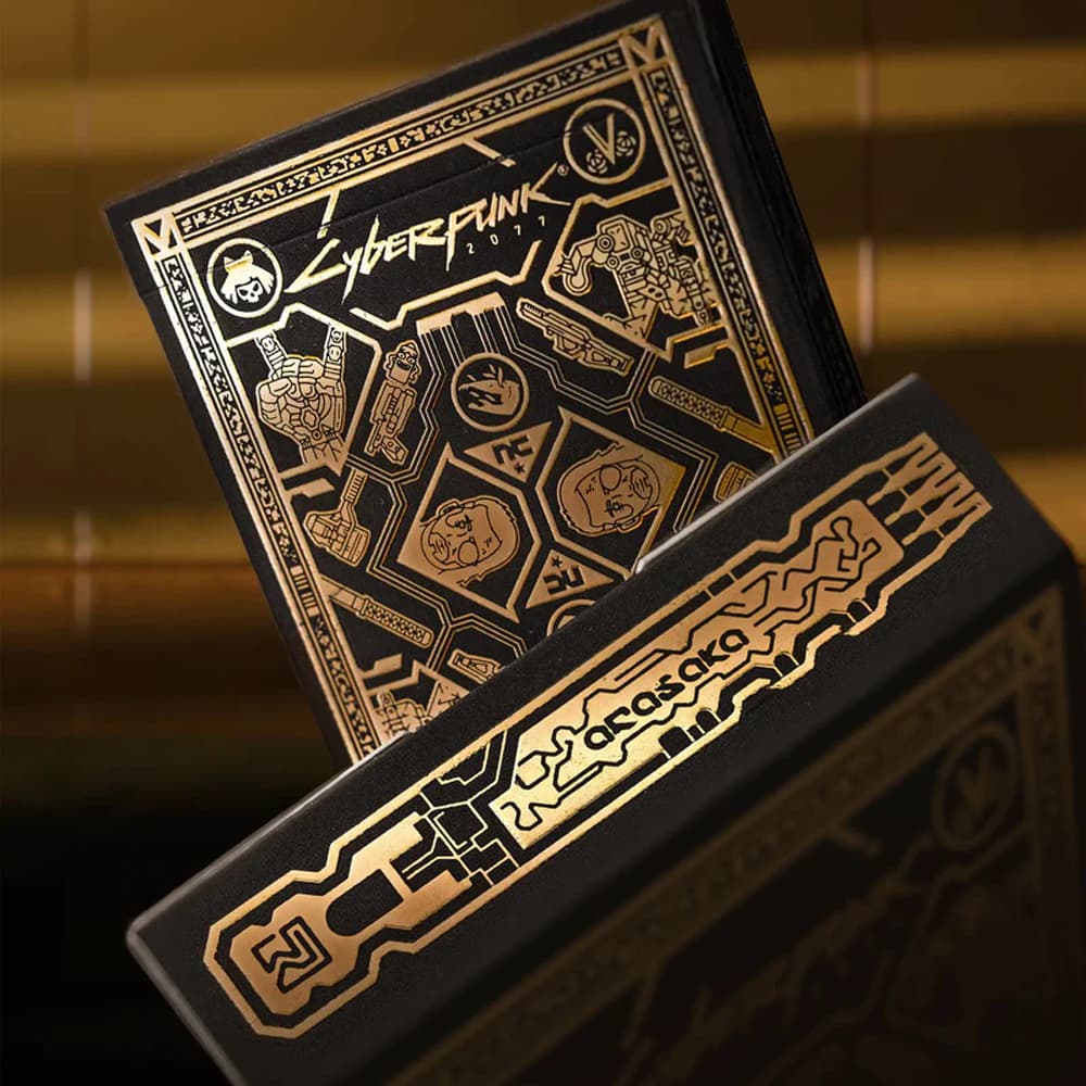 Cyberpunk 2077 Playing Cards (Gold Edition)