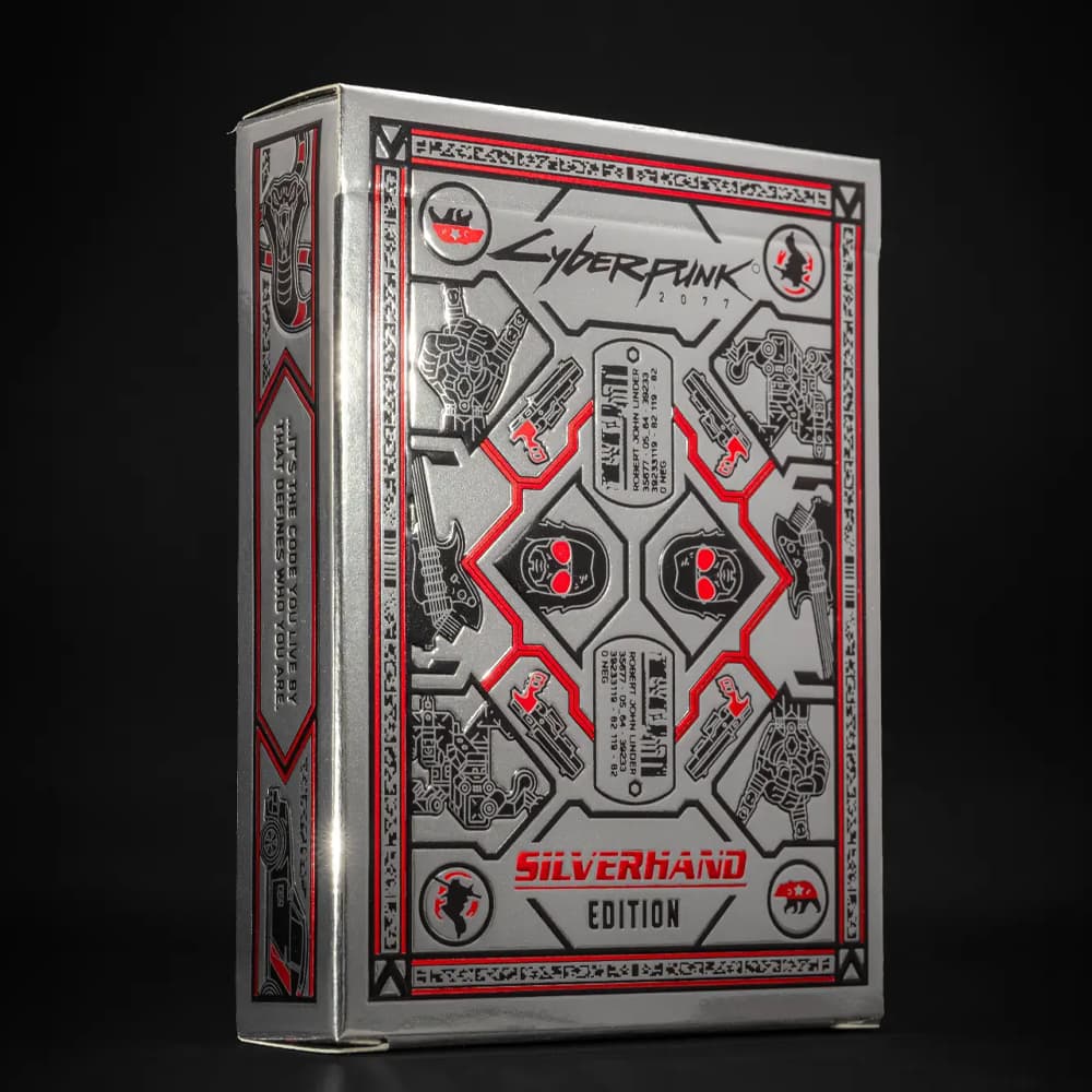 Cyberpunk 2077 Playing Cards (Silverhand Edition)