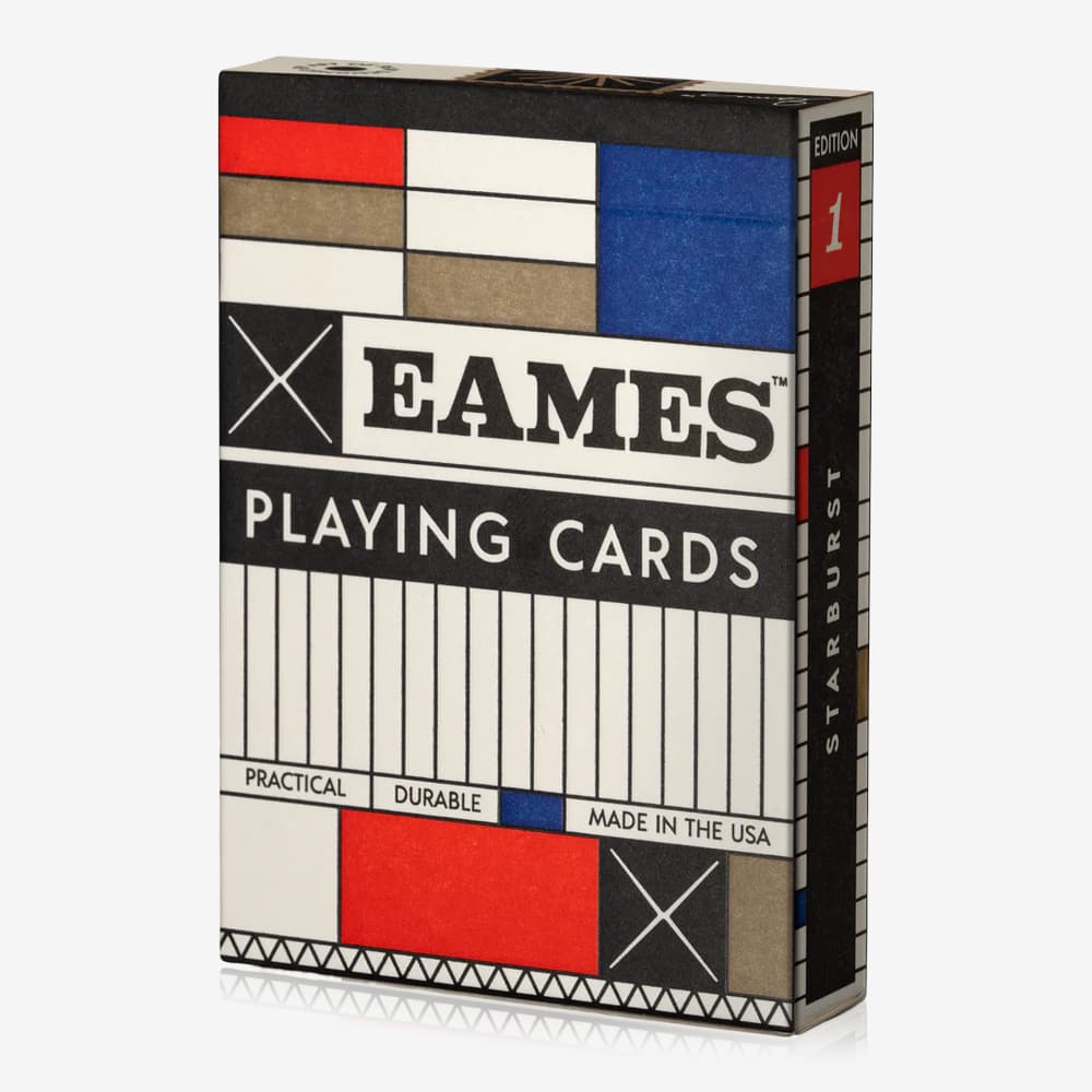 Eames “Starburst” Playing Cards