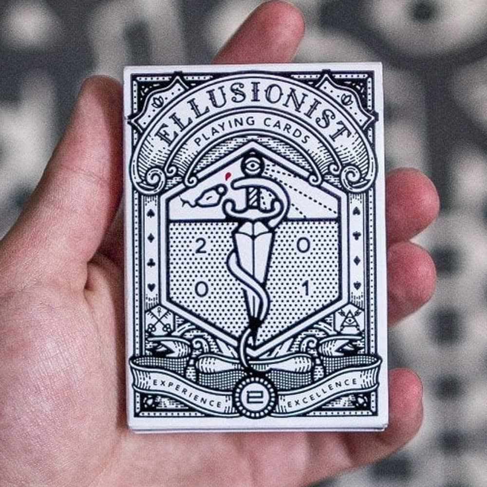 Ellusionist Team Deck Playing Cards (Original White Edition)