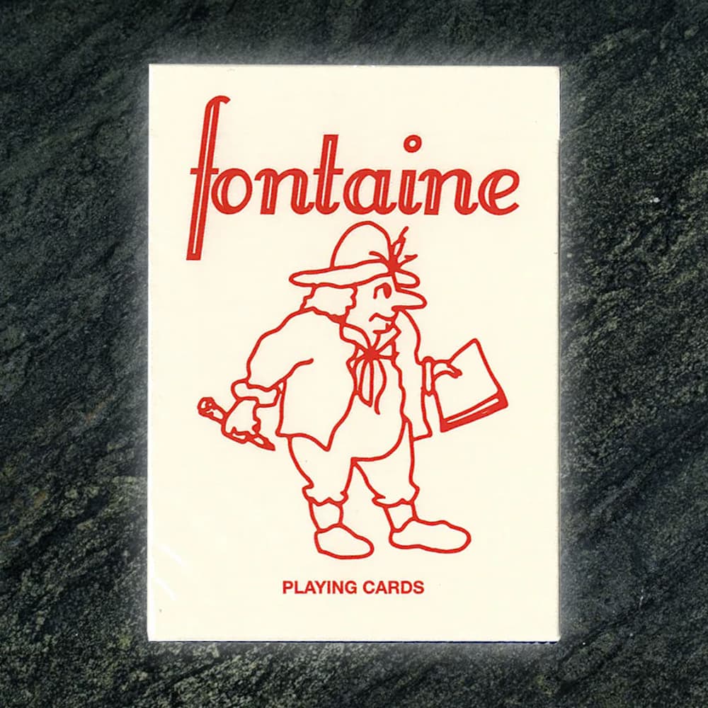 Fellow Fontaine Playing Cards
