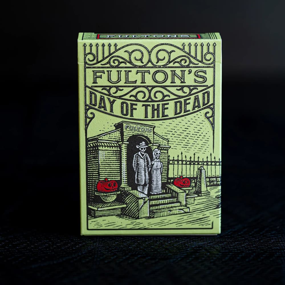 Fulton's Day Of The Dead Playing Cards (Green Edition)