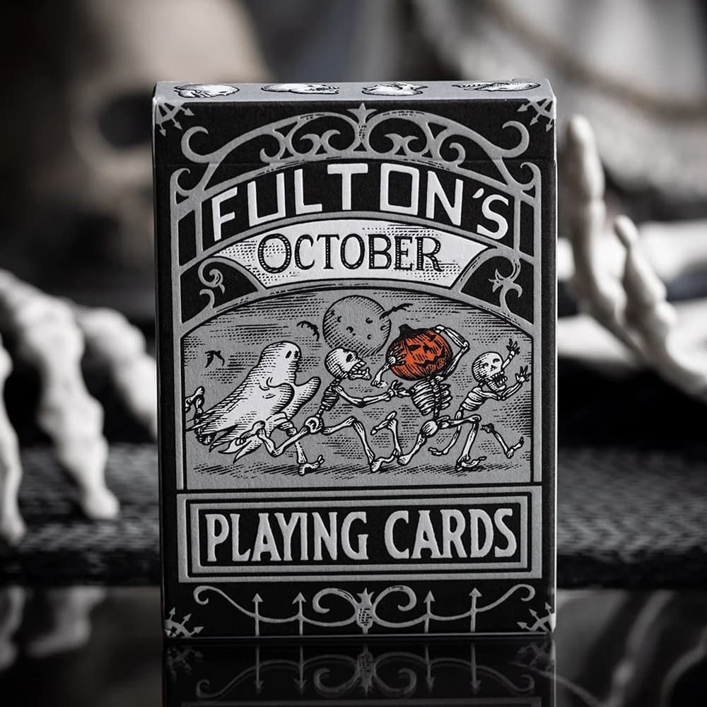 Fulton's October Playing Cards (Tombstone Grey)
