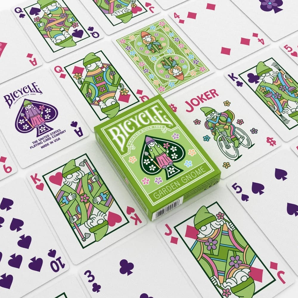 Garden Gnome Playing Cards