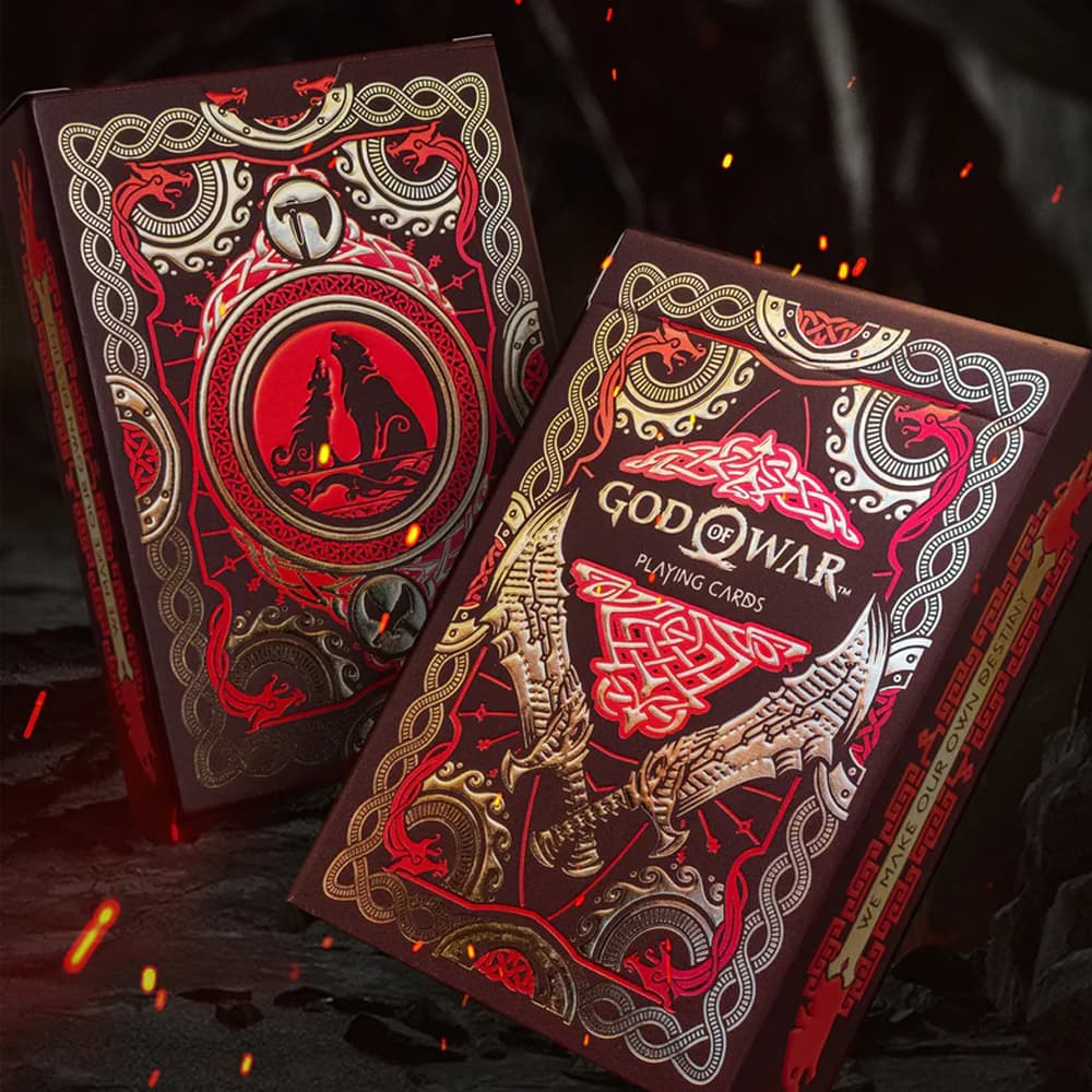 God of War Playing Cards (Blades of Chaos Edition)