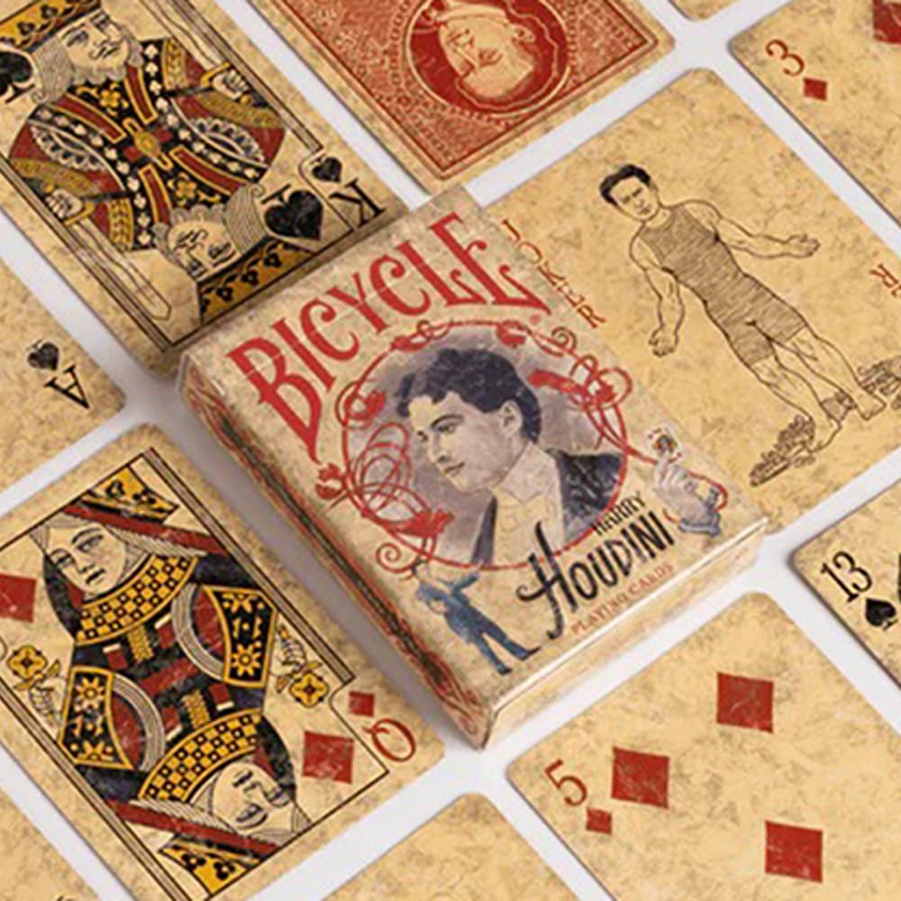 Harry Houdini Playing Cards