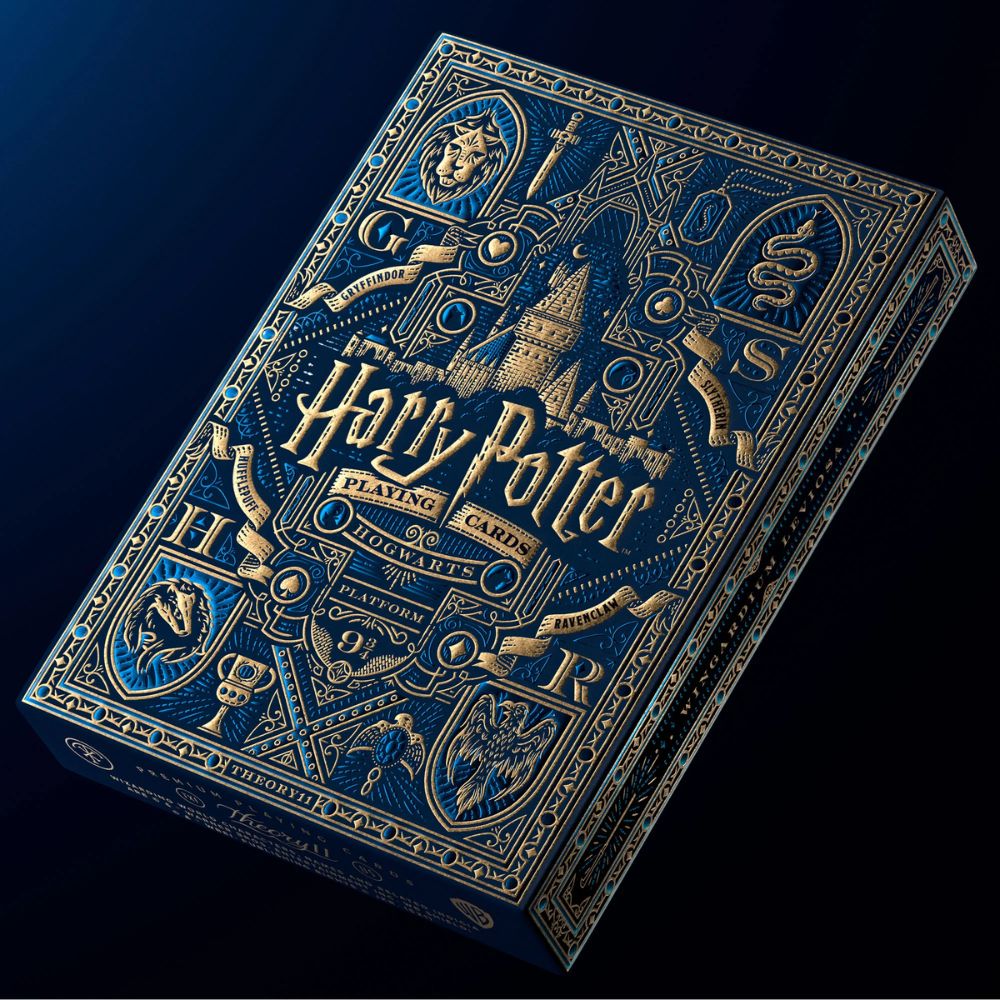 Harry potter playing cards - Ravenclaw deck box