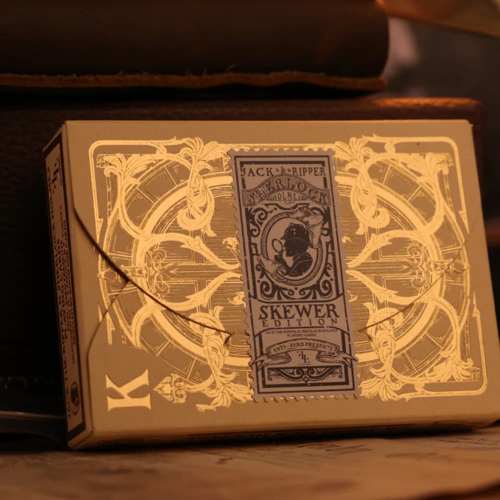 Jack the Ripper & Sherlock Holmes Playing Cards (Skewer Edition)