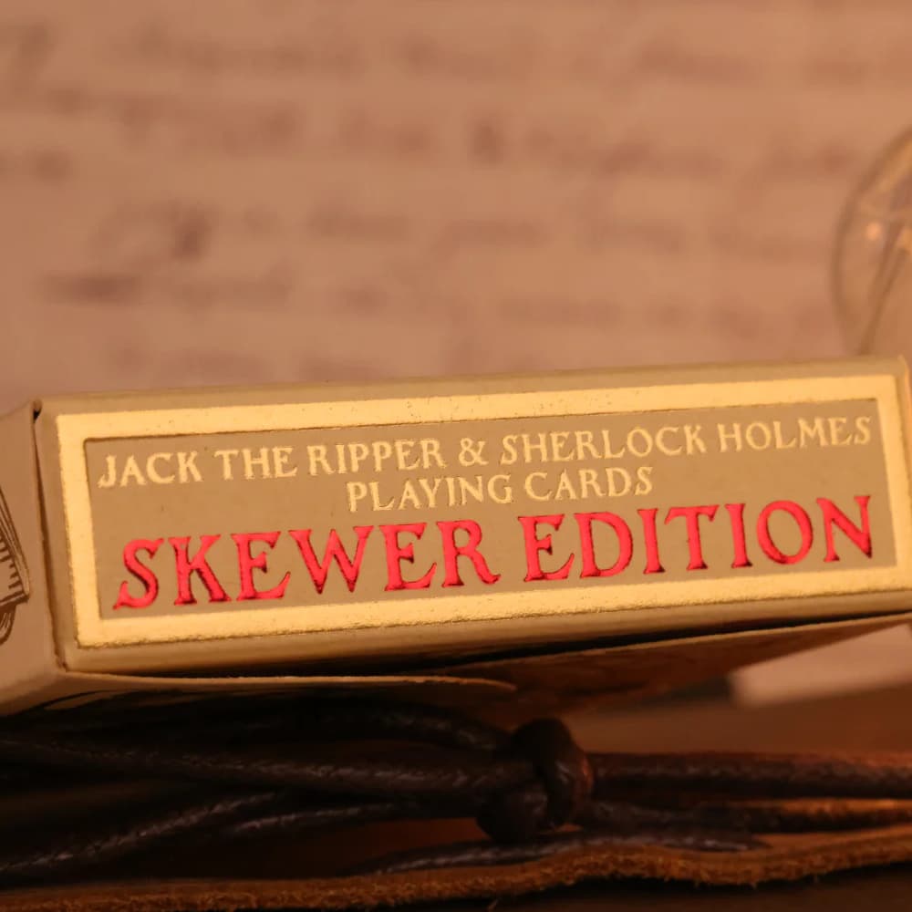 Jack the Ripper & Sherlock Holmes Playing Cards (Skewer Edition)
