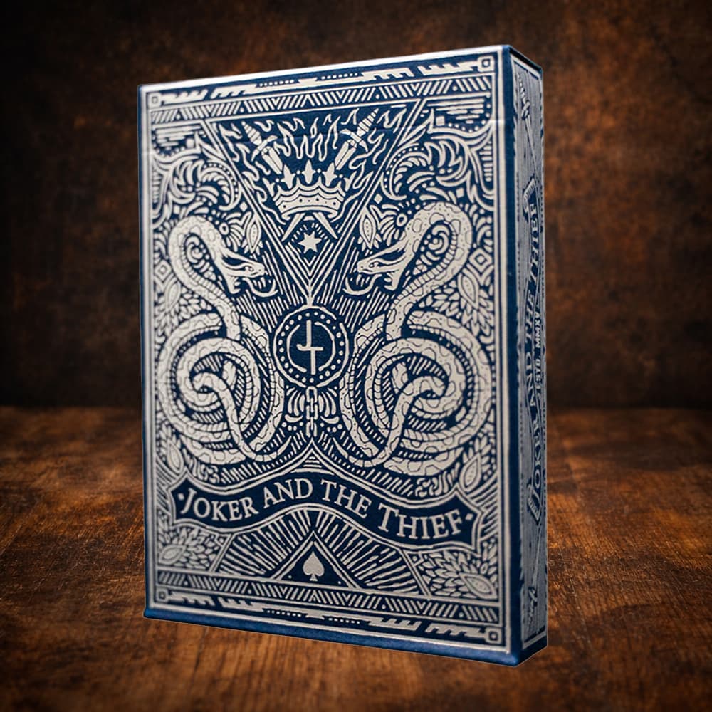 Joker and the Thief Playing Cards (Midnight Blue Edition)